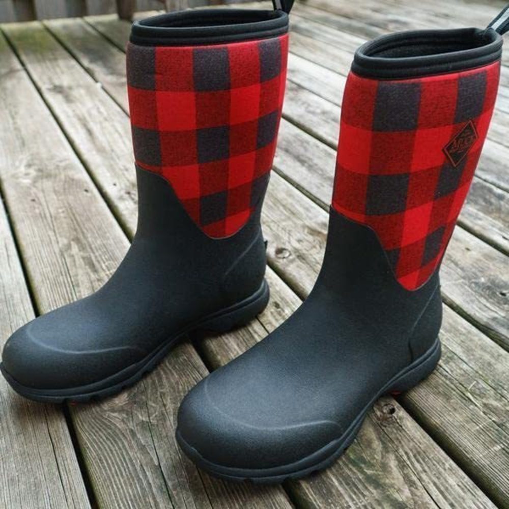 MUCK BOOT MENS ARCTIC EXCURSION MID SNOW BOOT, BLACK/GREY, 10-10.5 US - Picture 3 of 5